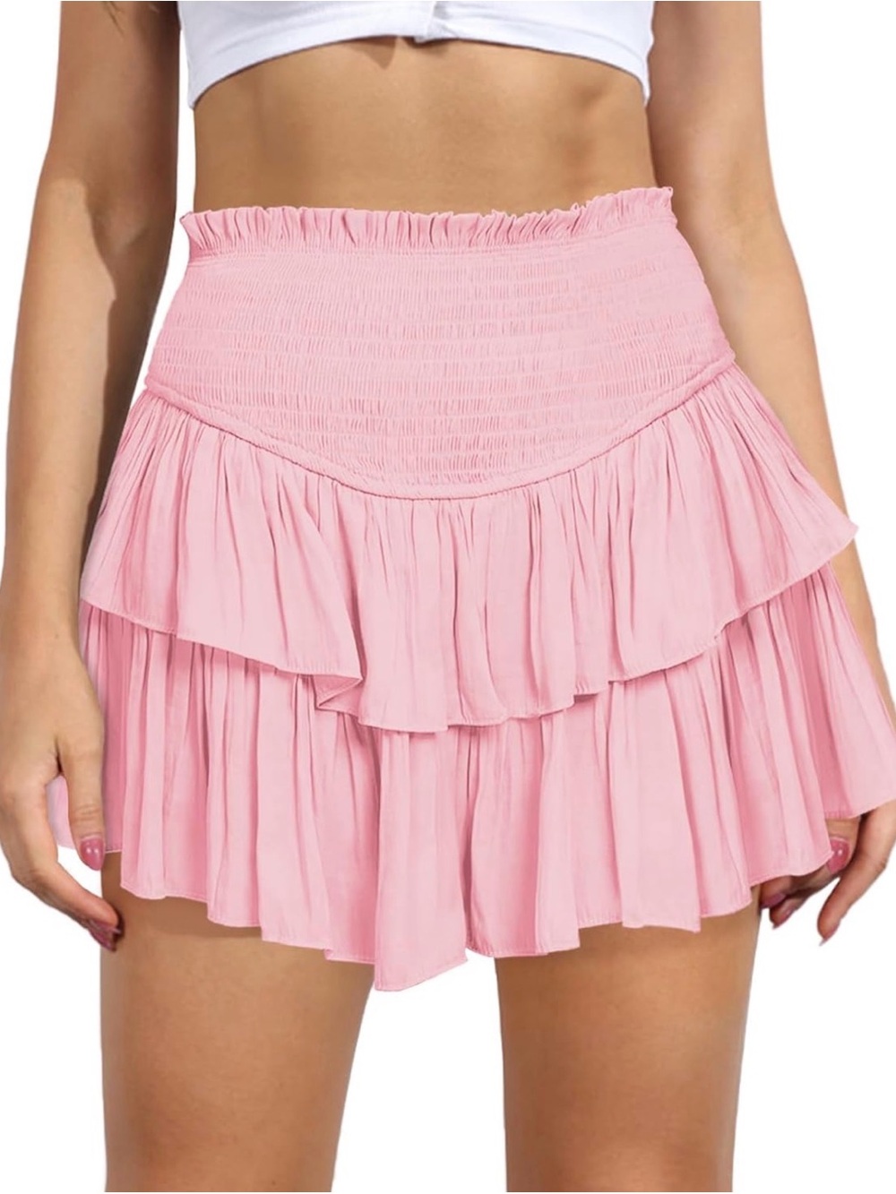 Mini RUFFLED SKORT NWOT - Picture 2 of 8